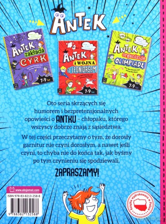 Antek zostaje dorosłym. Świat według Antka i inne nieznośności - Agata Giełczyńska-Jonik [KSIĄŻKA]