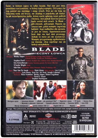 Blade - Wieczny Łowca [DVD]