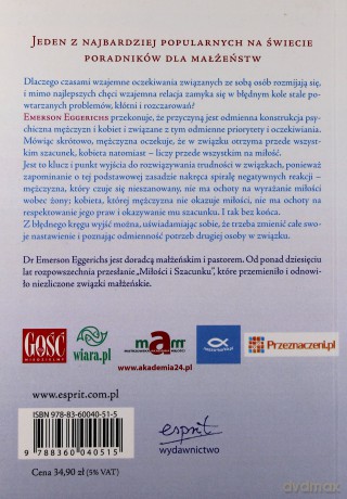 Miłość I Szacunek - Emerson Eggerichs [KSIĄŻKA]