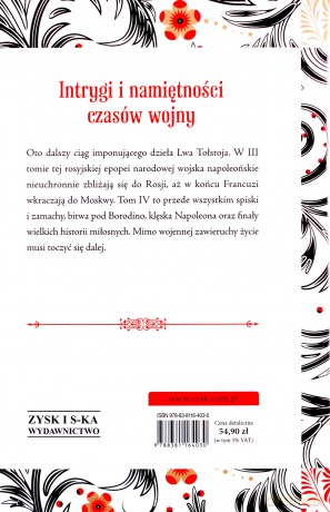 Wojna i pokój (Tom 1-4) - Lew Tołstoj [2xKSIĄŻKA]