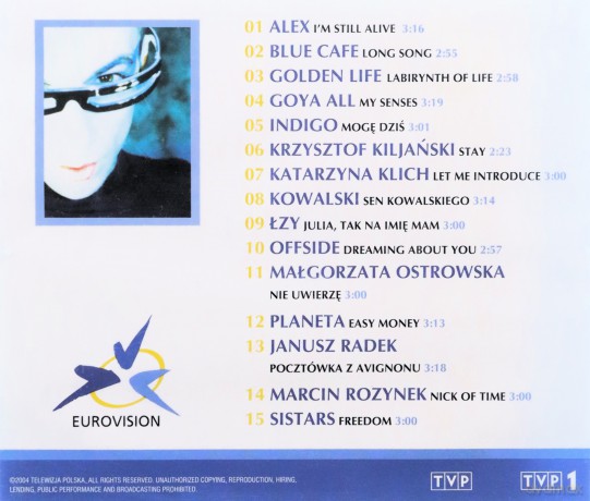 Konkurs Piosenki Eurowizja 2004 [CD]