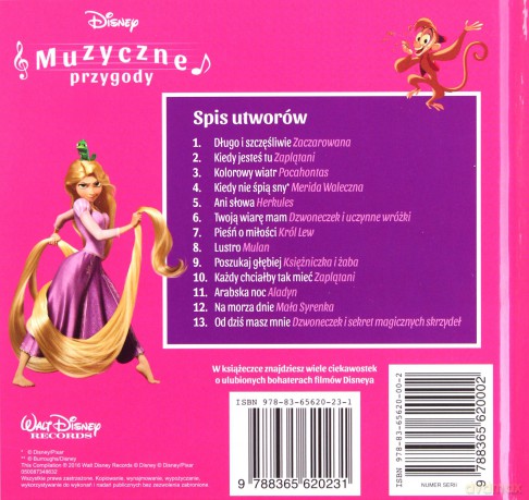 Disney Muzyczne Przygody Naszemu słoneczku [CD]