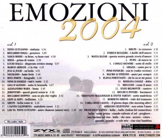 Emozioni 2004 [2CD]