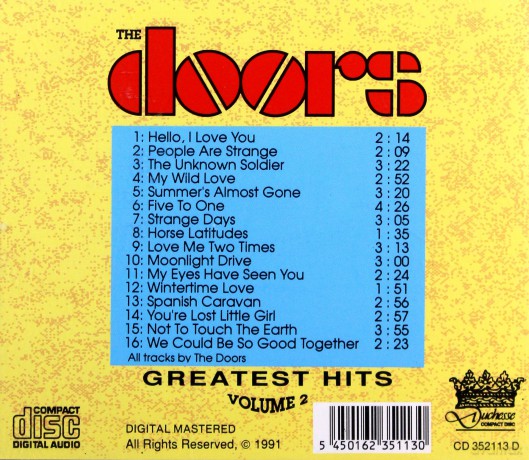 The Doors: Greatest Hits vol. 2 [CD]
