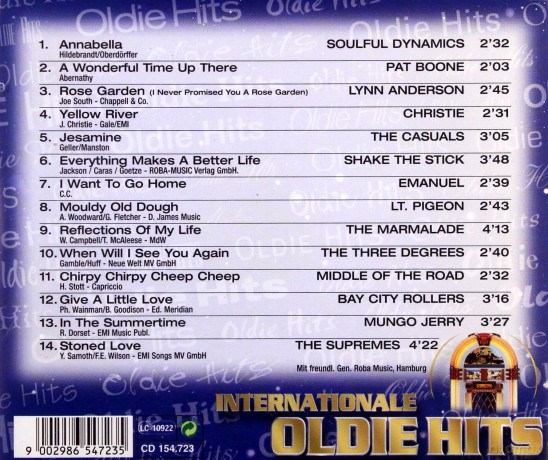 Internationale Oldie Hits [CD]