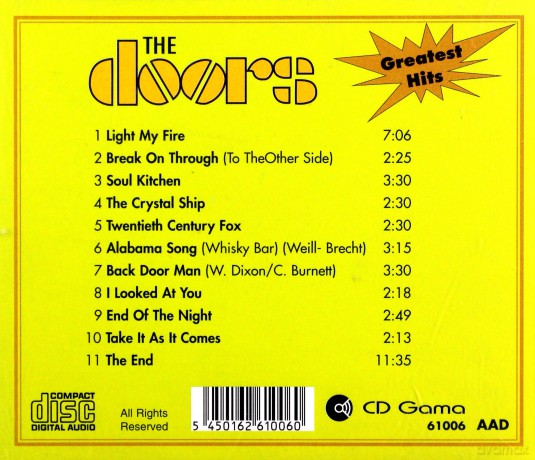 The Doors: Greatest Hits [CD]