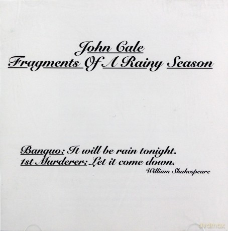 John Gale: Fragments of A Rainy Season [CD]