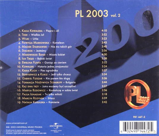 PL 2003 vol. 2 [CD]