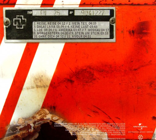 Rammstein: Reise, Reise (digipack) [CD]