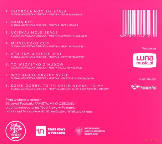 Osiecka/Kundziewicz: Szepty (digipack) [CD]