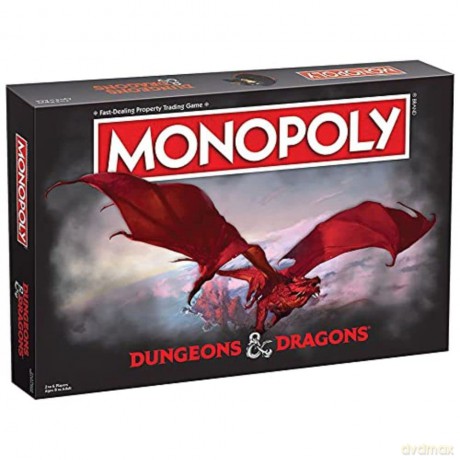 Dungeons And Dragons Monopoly [GRA PLANSZOWA]