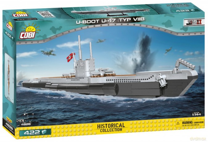 Klocki Historical Collection WWII U-Boot U-47 VIIB [KLOCKI]