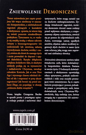 Zniewolenie Demoniczne - Grzegorz Bacik [KSIĄŻKA]