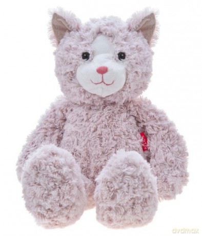 Maskotka Kotek Diego pudrowy róż 32cm