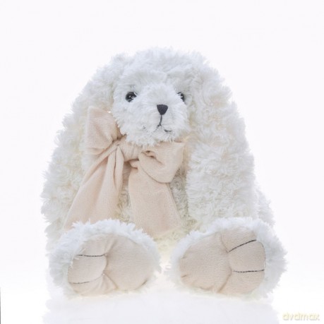 Maskotka Królik Carlito kremowy 27 cm