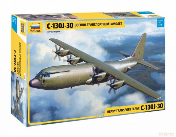 Model do sklejania C-130J-30 Heavy Transport Plane 1/72