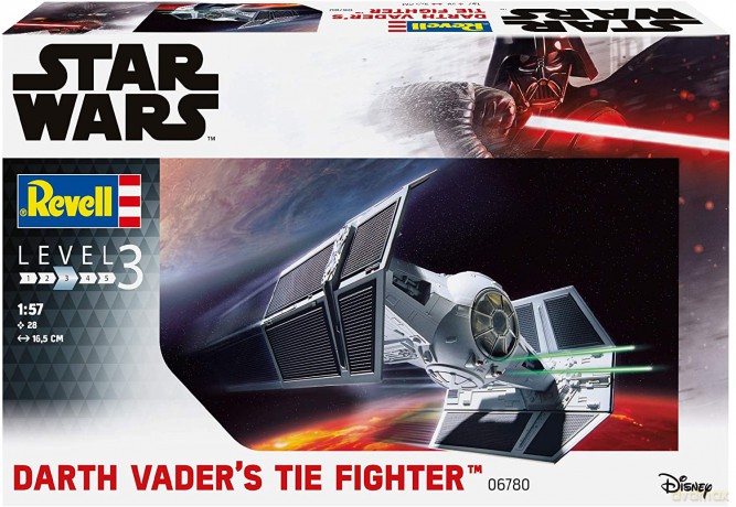 Model do sklejania Star Wars Darth Vaders Tie Fighter