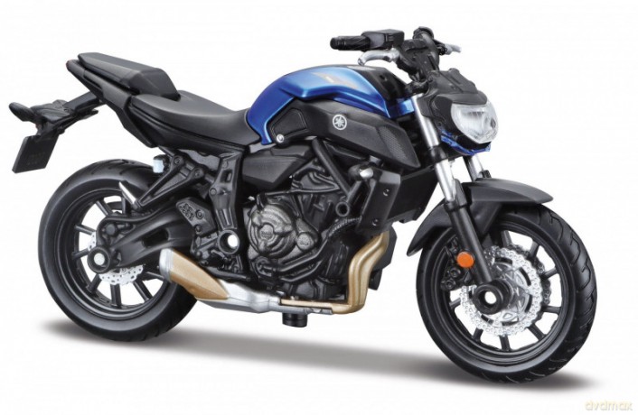 Motocykl Yamaha 2018 MT-07 1:18