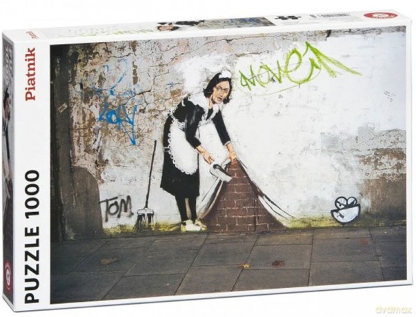 PIATNIK 1000 el. Banksy, Pokojówka [PUZZLE]