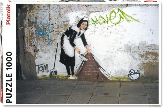 PIATNIK 1000 el. Banksy, Pokojówka [PUZZLE]