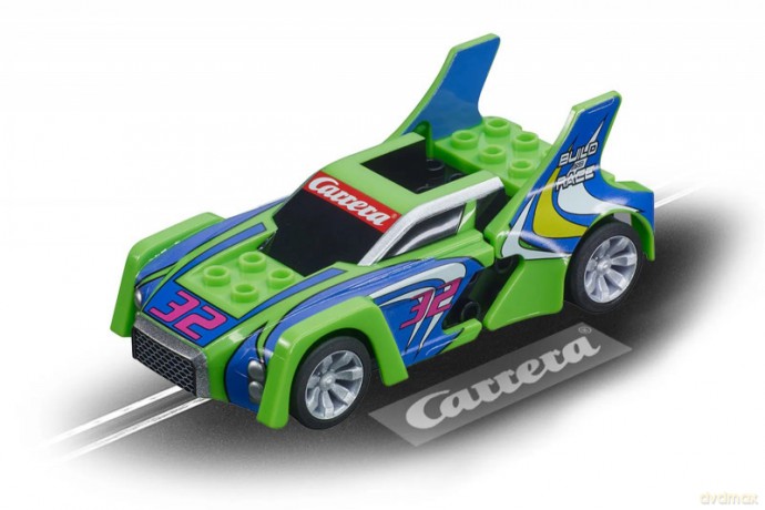 Pojazd Build'n'Race Race Car Zielony