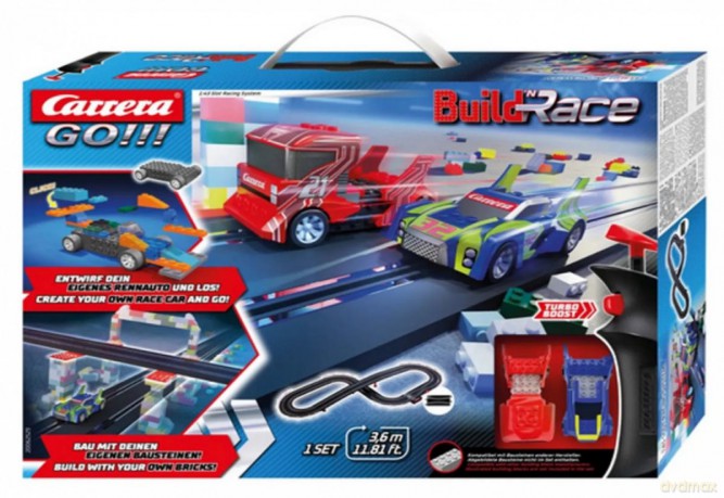 Tor wyścigowy GO!!! Buildn Race Racing Set 3,6m