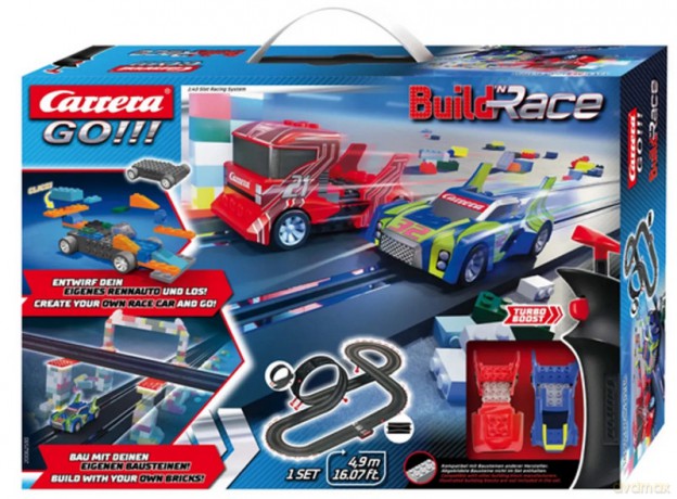 Tor wyścigowy GO!!! Buildn Race Set 4,9m