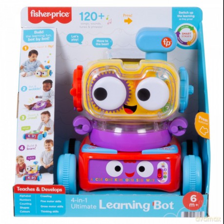 Uczący Przyjaciel Robot 4 w 1