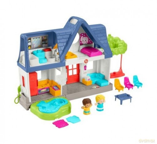 Zestaw Little People Wesoły domek Małego Odkrywcy [FIGURKA]