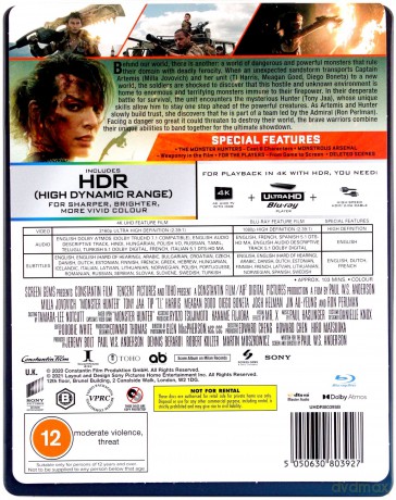 Łowca potworów (steelbook) [Blu-Ray 4K]+[Blu-Ray]