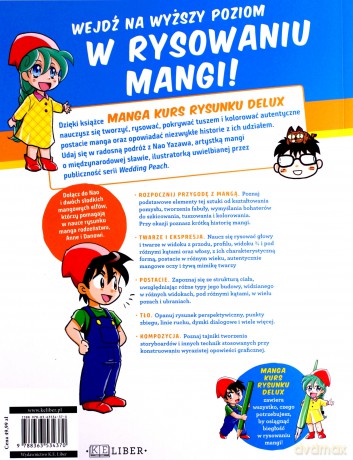 MANGA kurs rysunku Delux - Nao Yazawa [KSIĄŻKA]