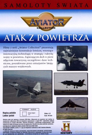 Wielka Encyklopedia Lotnictwa 58: AIRSTRIKE - Niewidzialna technologia [DVD]