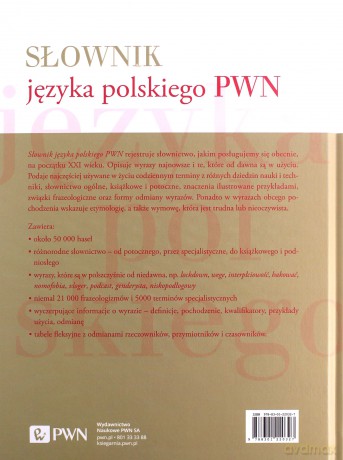 Słownik języka polskiego PWN [KSIĄŻKA]
