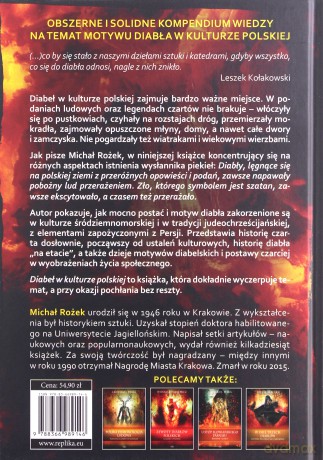 Wierzenia i zwyczaje. Diabeł w kulturze polskiej - Michał Rożek [KSIĄŻKA]