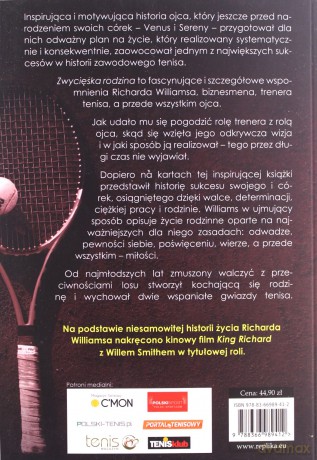 Zwycięska rodzina. Venus, Serena i droga do sukcesu - Richard Williams, Bart Davis [KSIĄŻKA]