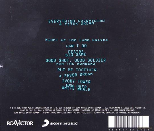 Everything Everything: A Fever Dream [CD]
