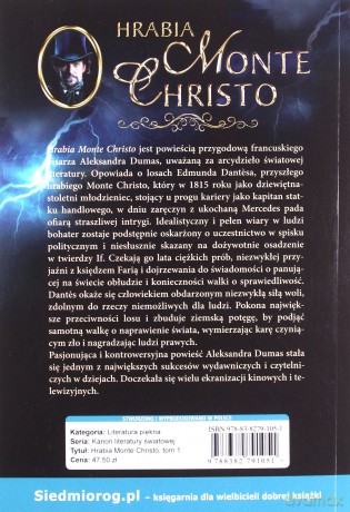 Hrabia Monte Christo (Tom 1) - Aleksander Dumas [KSIĄŻKA]