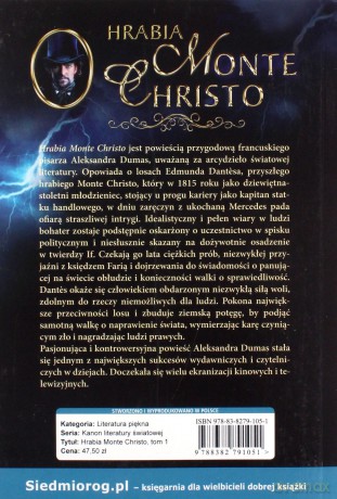 Hrabia Monte Christo (Tom 1) - Aleksander Dumas [KSIĄŻKA]