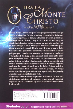 Hrabia Monte Christo (Tom 2) - Aleksander Dumas [KSIĄŻKA]