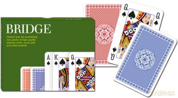 Karty standard extra Bridge New Classics [GRA]