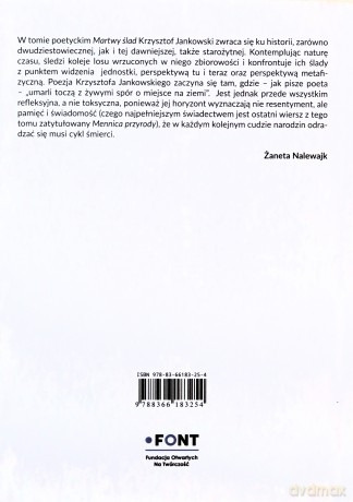Martwy Ślad - Krzysztof Jankowski [KSIĄŻKA]