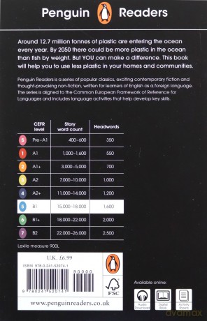 Penguin Readers Level 5 How to Give Up Plastic - Will McCallum [KSIĄŻKA]