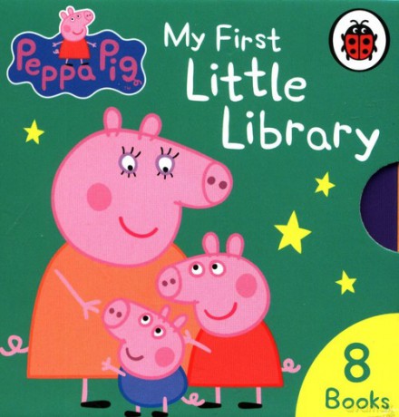 Peppa Pig My First Little Library 8 books [KSIĄŻKA]