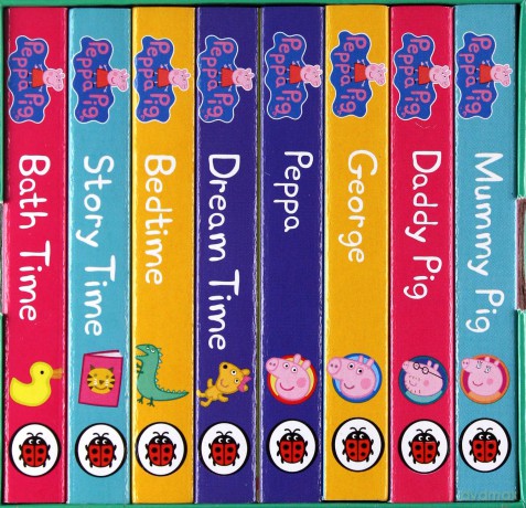 Peppa Pig My First Little Library 8 books [KSIĄŻKA]