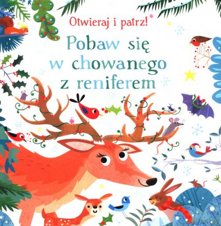 Pobaw się w chowanego z reniferem. Otwieraj i patrz! - Sam Taplin [KSIĄŻKA]