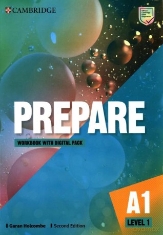 Prepare Level 1 Workbook with Digital Pack - Garan Holcombe [KSIĄŻKA]