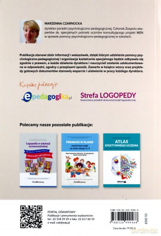 Udzielanie i dokumentowanie pomocy psychologiczno-pedagogicznej w szkole i przedszkolu - Marzenna Czarnocka [KSIĄŻKA]