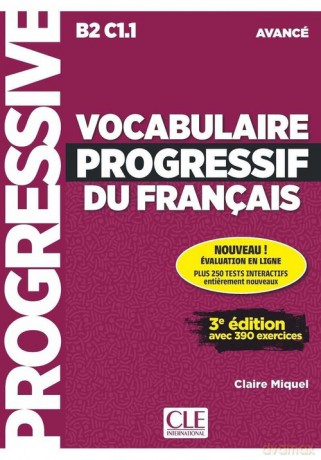 Vocabulaire progressif du Francais Avance Podręcznik - Claire Miquel [KSIĄŻKA]