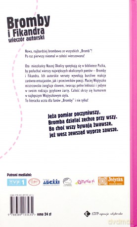 Bromby I Fikandra Wieczór Autorski (twarda) - Maciej Wojtyszko [KSIĄŻKA]