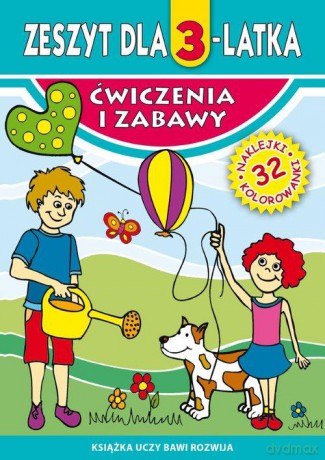 Zeszyt dla 3-latka - Małgorzata Korczyńska [KSIĄŻKA]